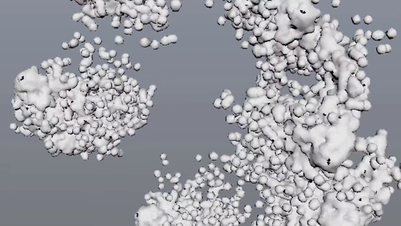 Maya: от nParticles до Polgyons и MASH