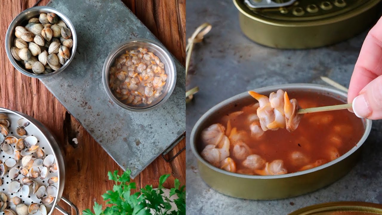 Berberechos con salsa aperitivo casera ¡Más rico y económico!