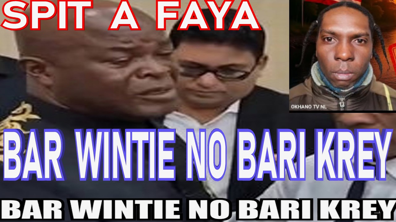 suriname Bar wintie no Bari Krey  own music OH KANO TV  nederland belgie fransguyana zuidafrika