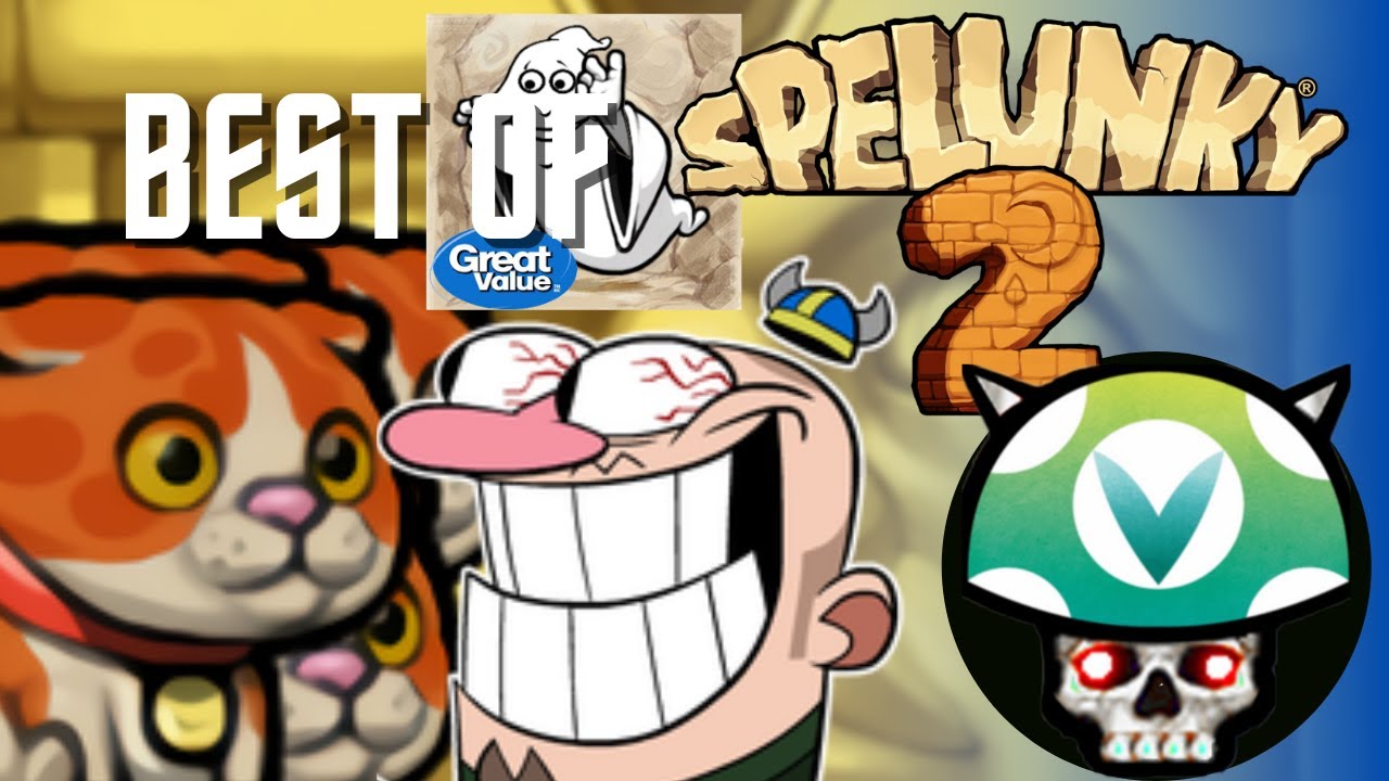 [Vinesauce] Joel - Spelunky 2 Death and Highlight Compilation