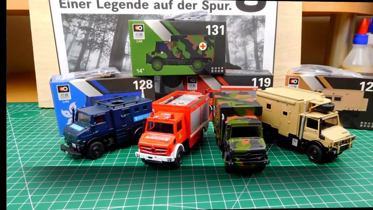 Xcartoys Unimog in 1/64 - a new scale in my collection
