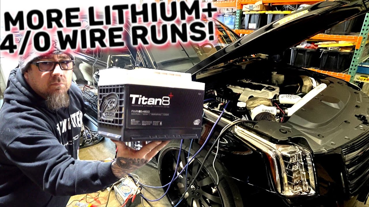 More Lithium! 4/0 Power Wire, Custom Step Down Module 