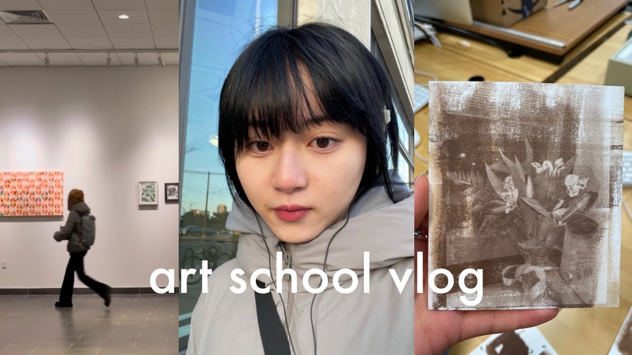 april art school vlog