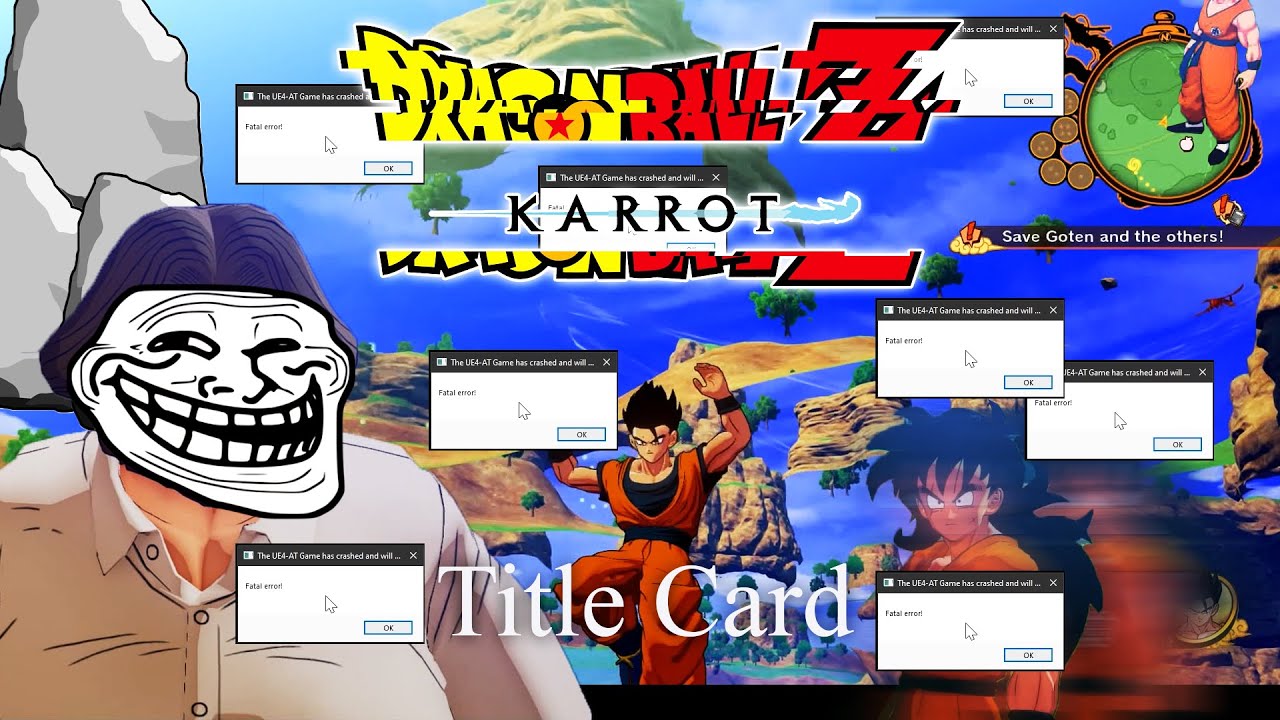 DBZ Kakarot: Glitches and Bugs Compilation !!!