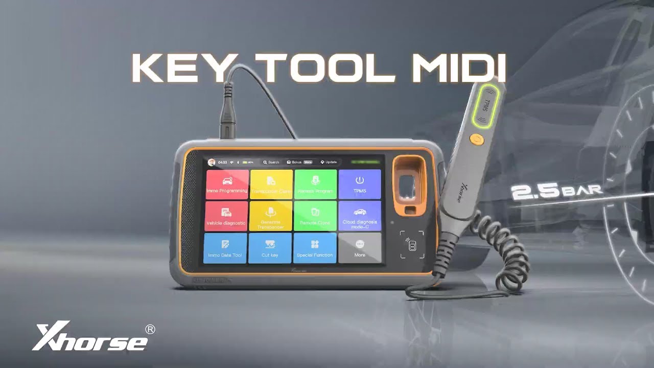 Unboxing Xhorse VVDI Key Tool MIDI | Professional Car Key Programmer & Locksmith Tool from ABKEYS