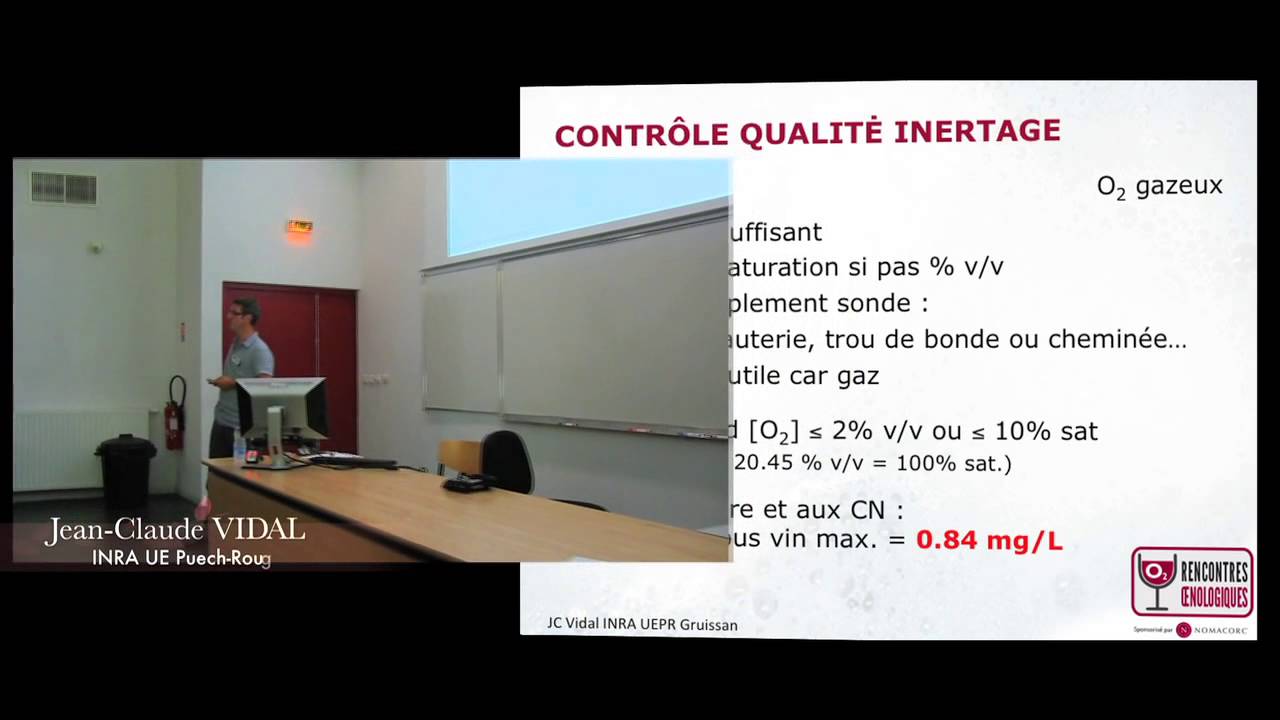 Rencontres Oenologiques - Jean-Claude Vidal - Mercredi 26 juin 2013 : IUT &agrave; Narbonne