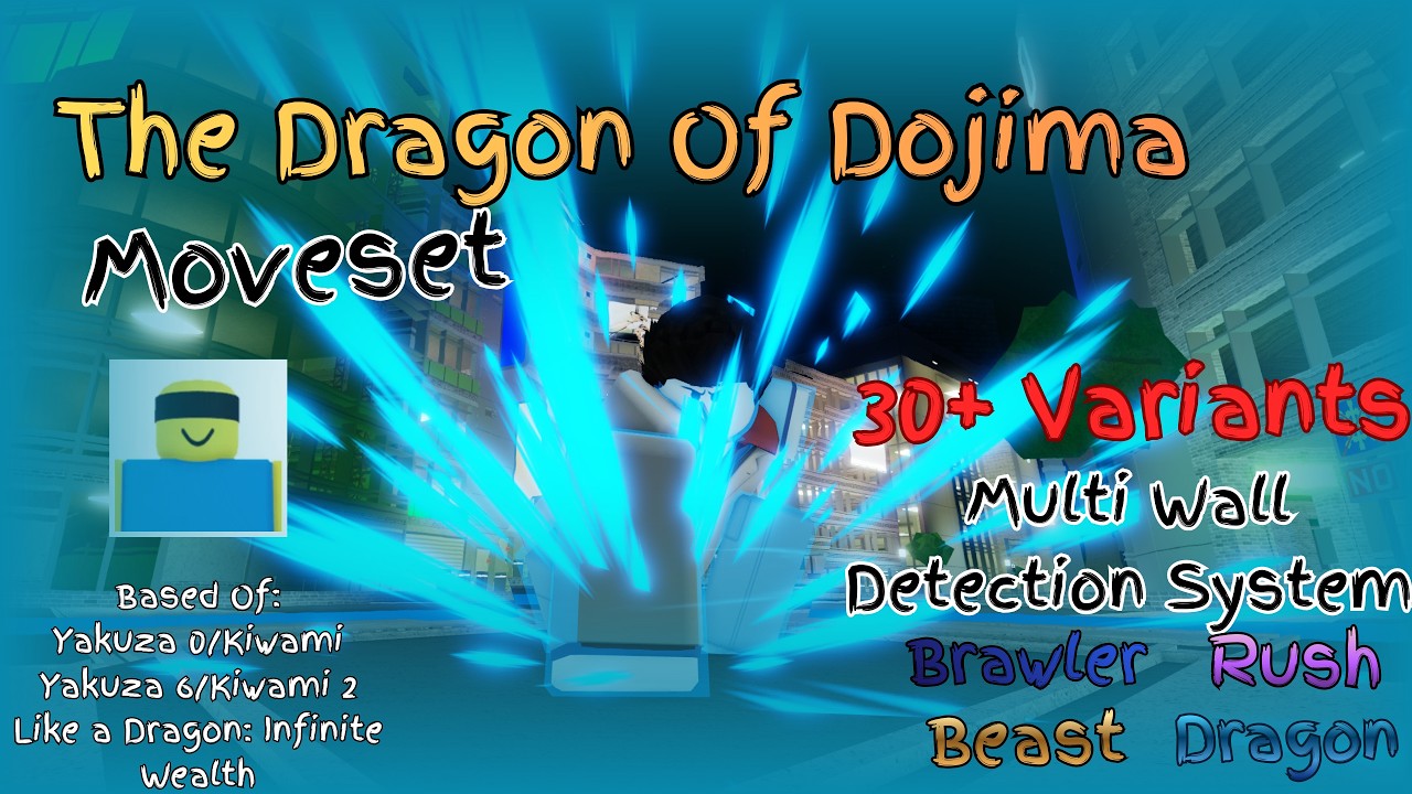 Kazuma Kiryu Moveset Showcase (Skill Builder Moveset Competition)