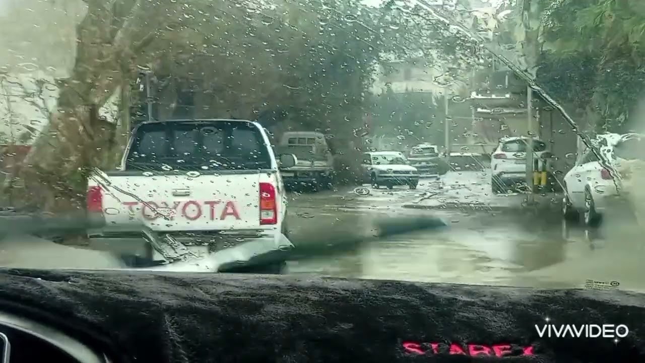 مطر وهدوء 
