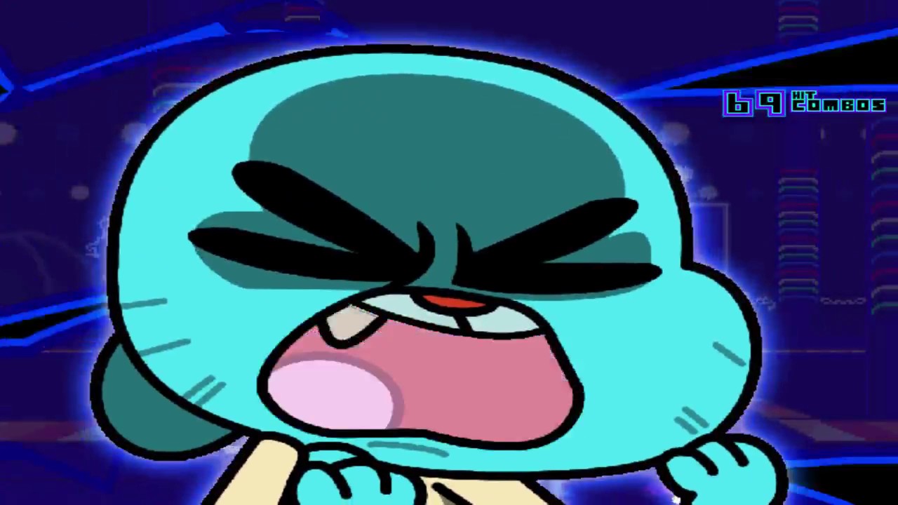Mugen battle 4 Gumball vs 4 Nicole