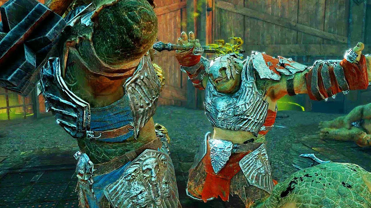 SHADOW OF WAR - HIGH Level DLC Online Fight Pits Mission Overlord vs Overlord Boss Battle