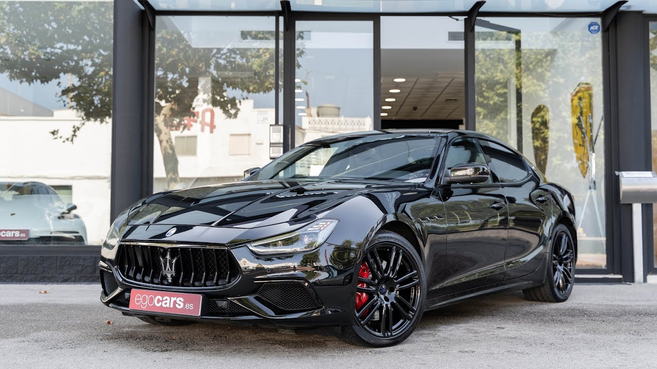 Maserati Ghibli GranSport NERISSIMO EDITION V6 3.0 350CV