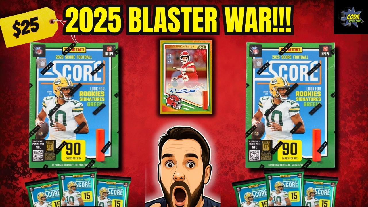 Blaster Battle! 2025 Score Football 🔥