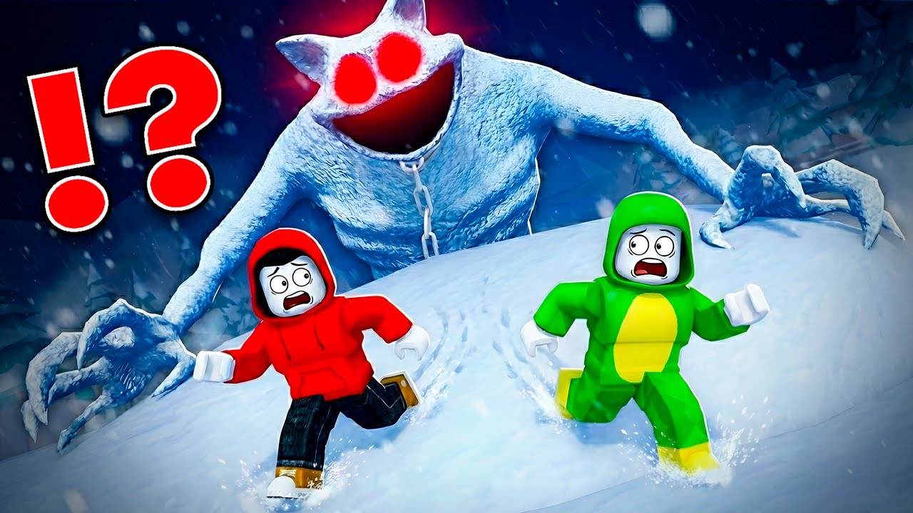 JJ and Mikey Survive 99 Nights in The Arctic ?! (Maizen Roblox)