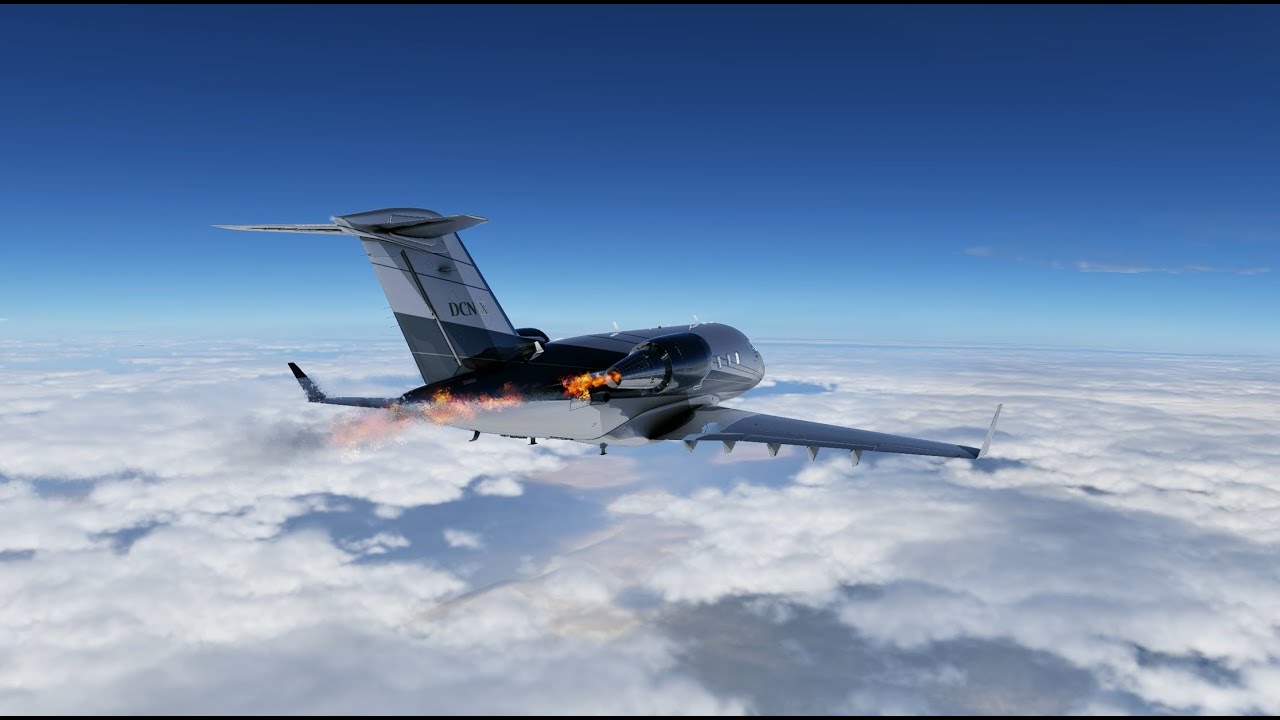 X-Plane 12.2.1 - Hot Start Challenger 650 