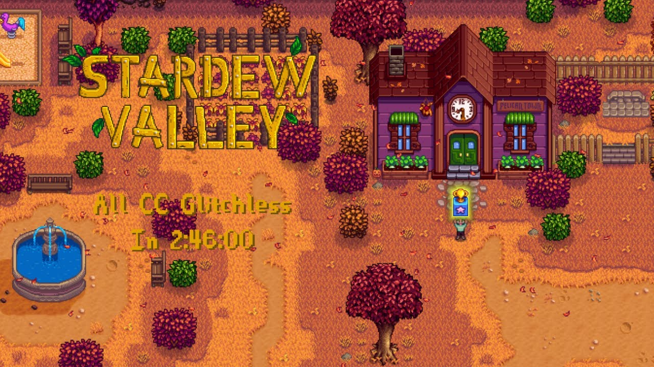 Stardew Valley Speedrun | Community Center% Glitchless in 2:46:00
