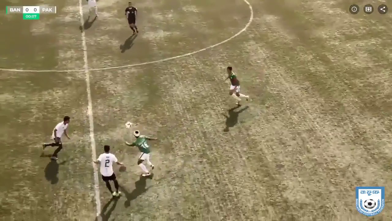 Pakistan vs Bangladesh / U15 SAFF Football Championship Final