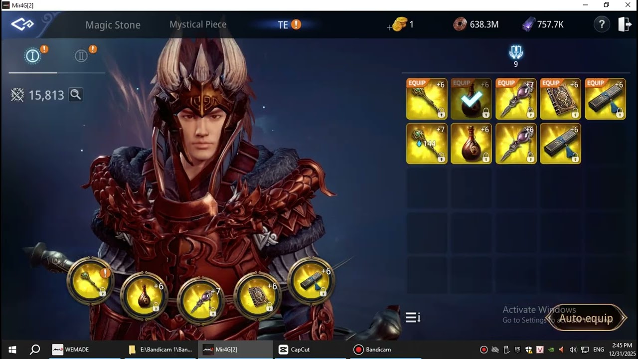 MIR4 PvP: For sale warrior for Bigger update