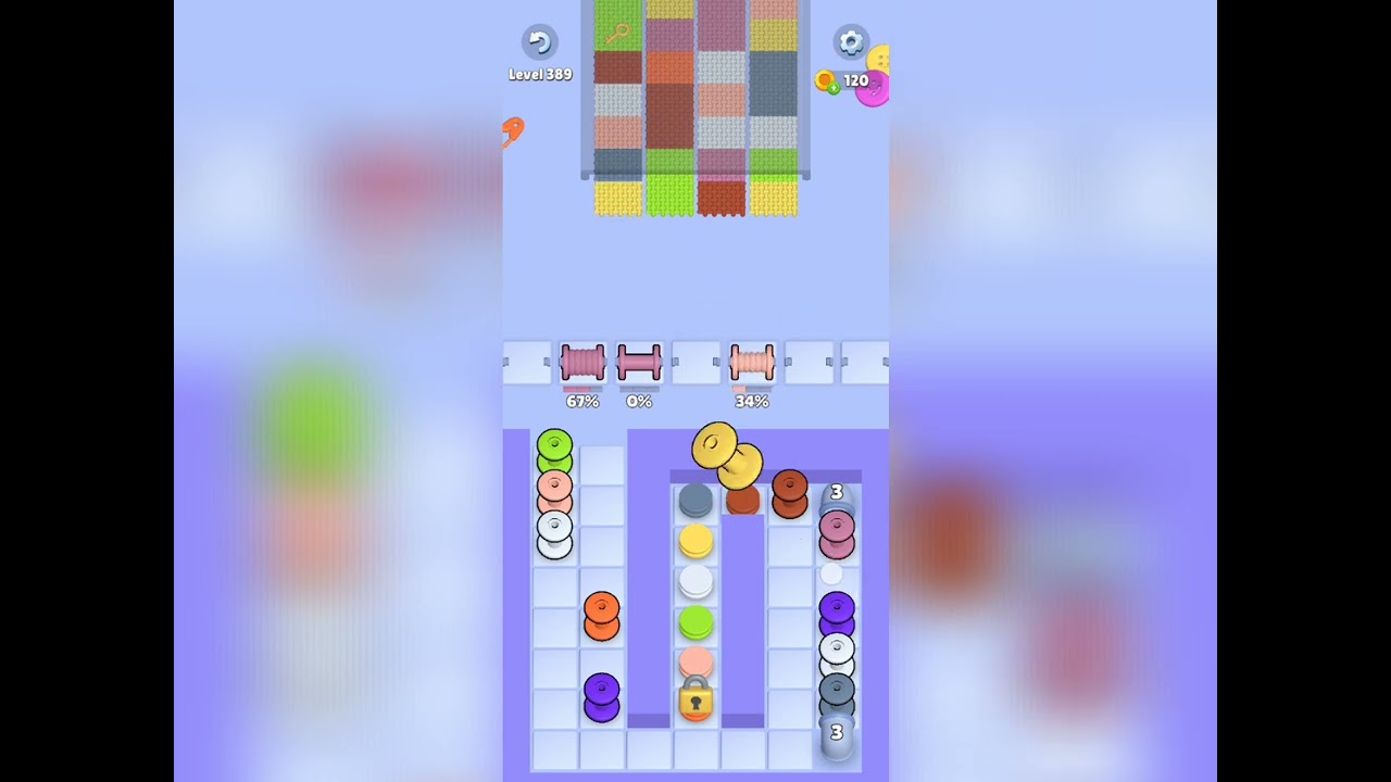 Knit Out Level 389 Walkthrough Solution 