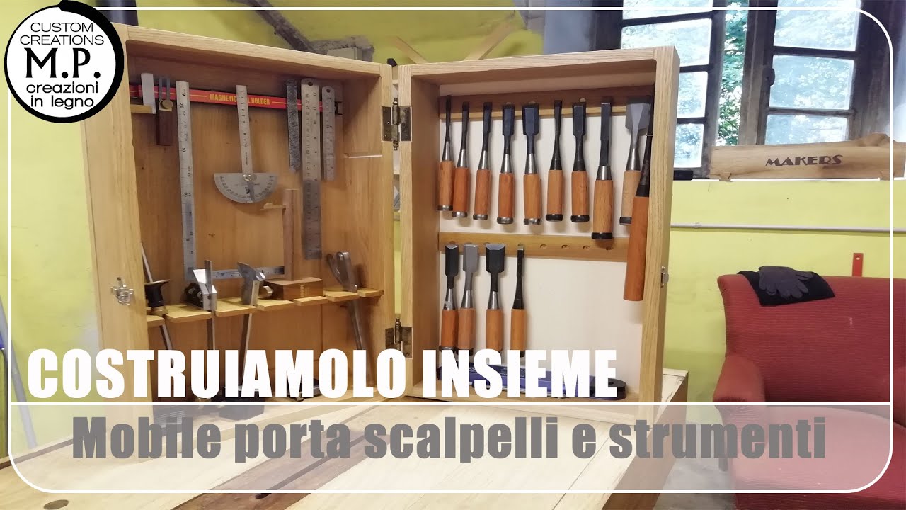 Costruiamolo Insieme - Mobiletto porta scalpelli e strumenti da misura
