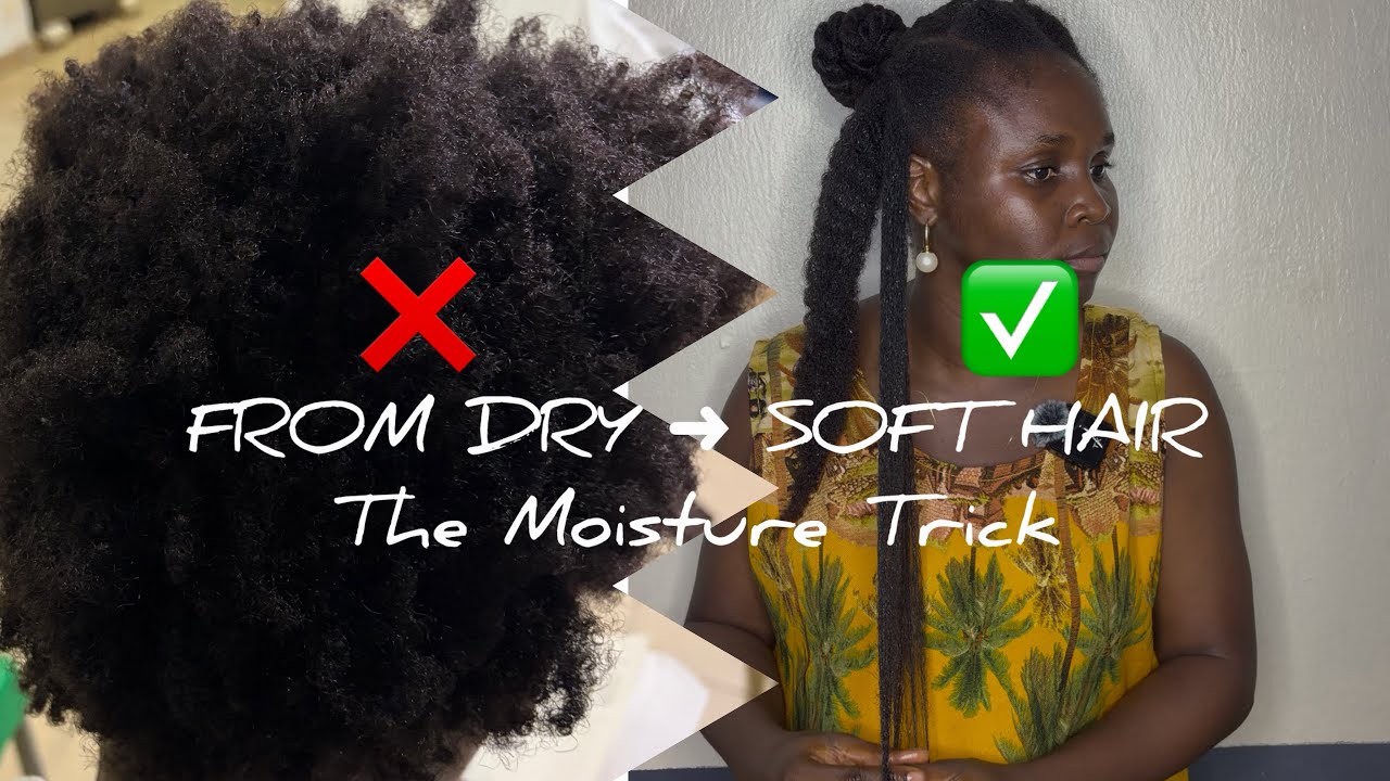 How To Properly Moisturize Natural Hair | Keep Your Hair Soft Longer