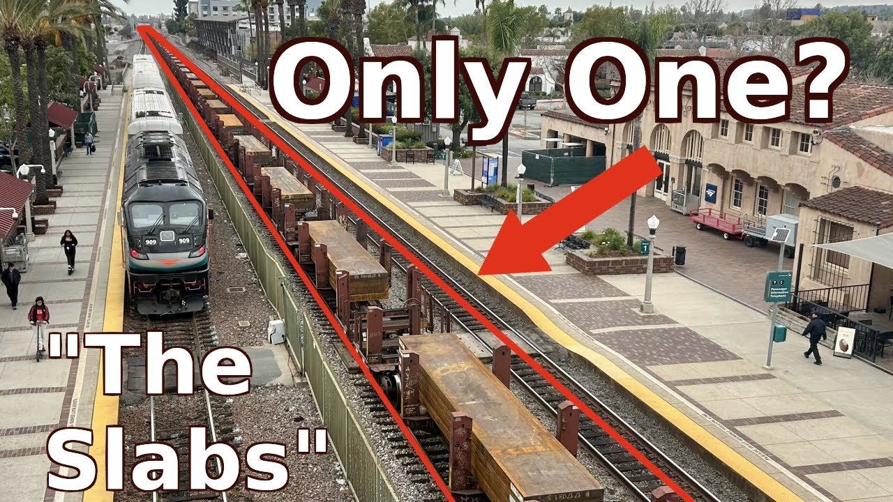 BNSF's Only Slab Train, The SoCal Steel Train