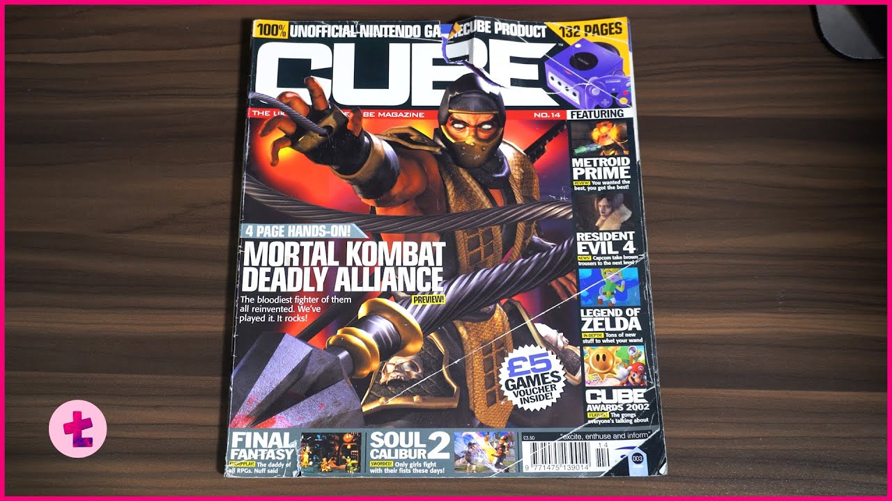 Looking At A Nintendo Magazine From 2002 | CUBE Issue 14 (November 2002)