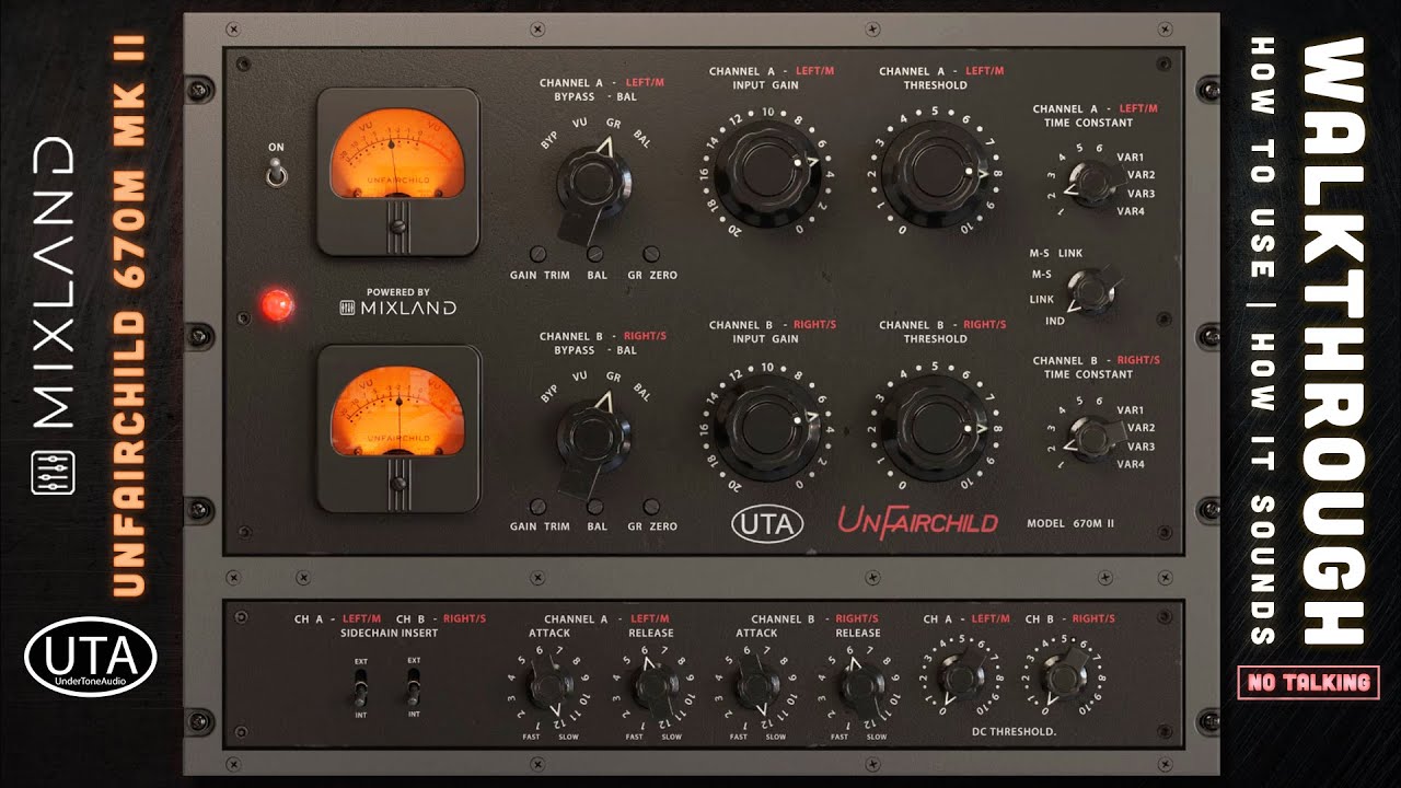 UTA-D UnFairchild 670M mkII || No-Talking-Playthrough with transcribtion | Fairchild's evil brother?