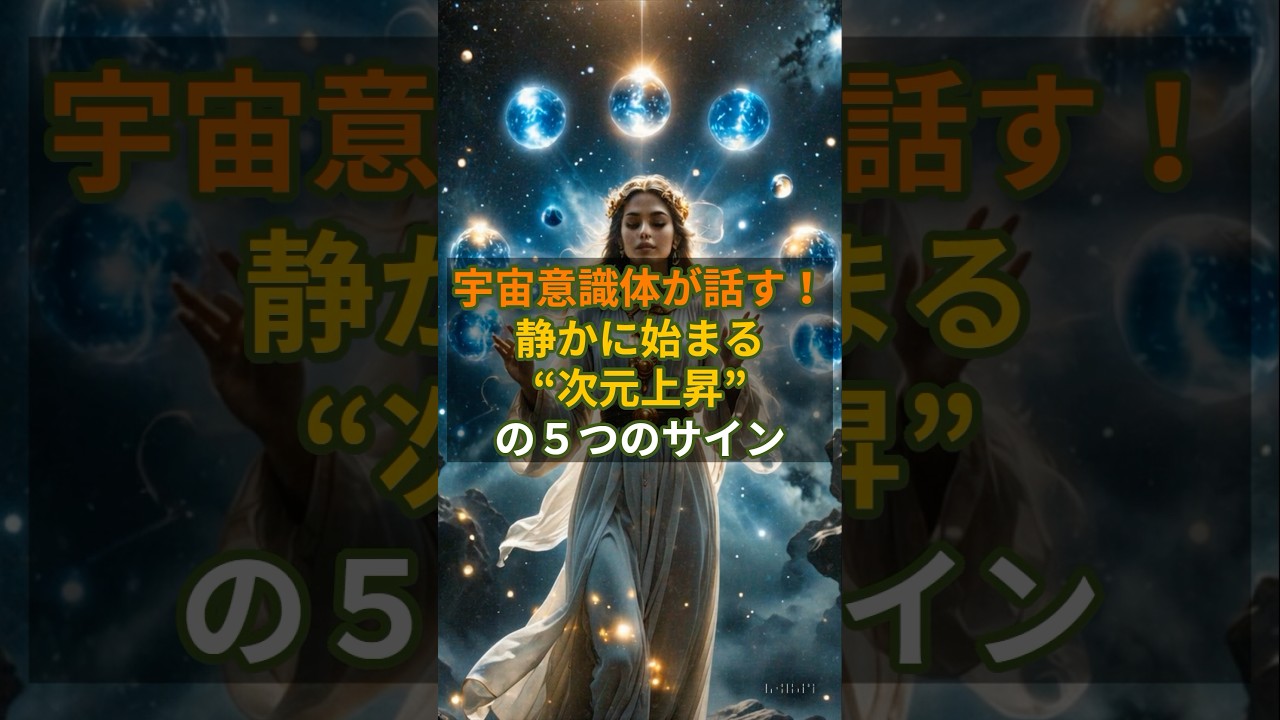 『静かに始まる&ldquo;次元上昇&rdquo;の５つのサイン』#5次元  #次元上昇  #アセンション