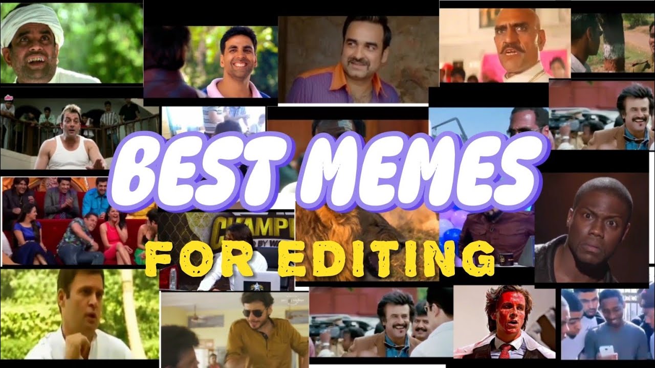 Best Memes for Video Editing |popular Memes No copyright | Gaming+ vlog Memes for editing
