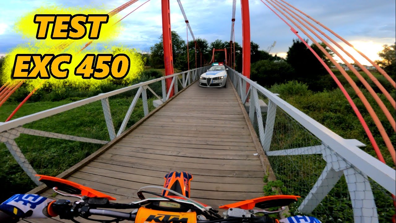 KTM EXC 450 NA PIERWSZE SUPERMOTO?