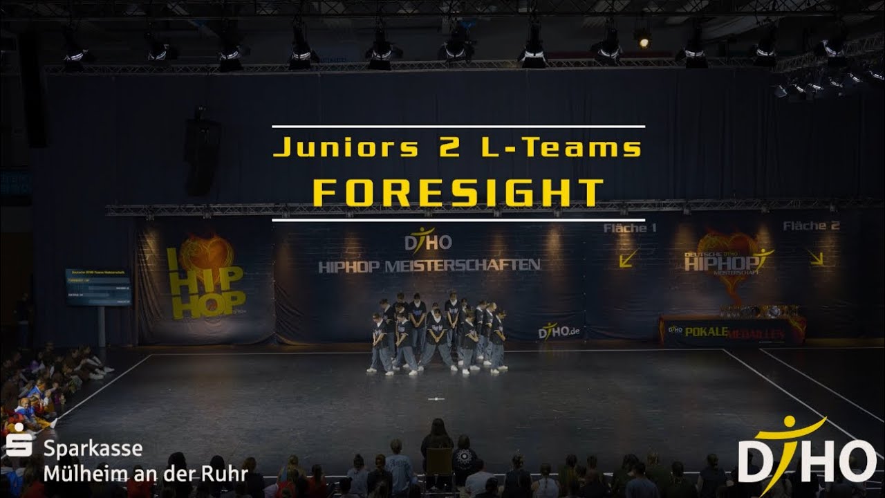 FORESIGHT- Gio Dancestudio | 3. Platz- Juniors 2 L-Teams M-Reihe HipHop