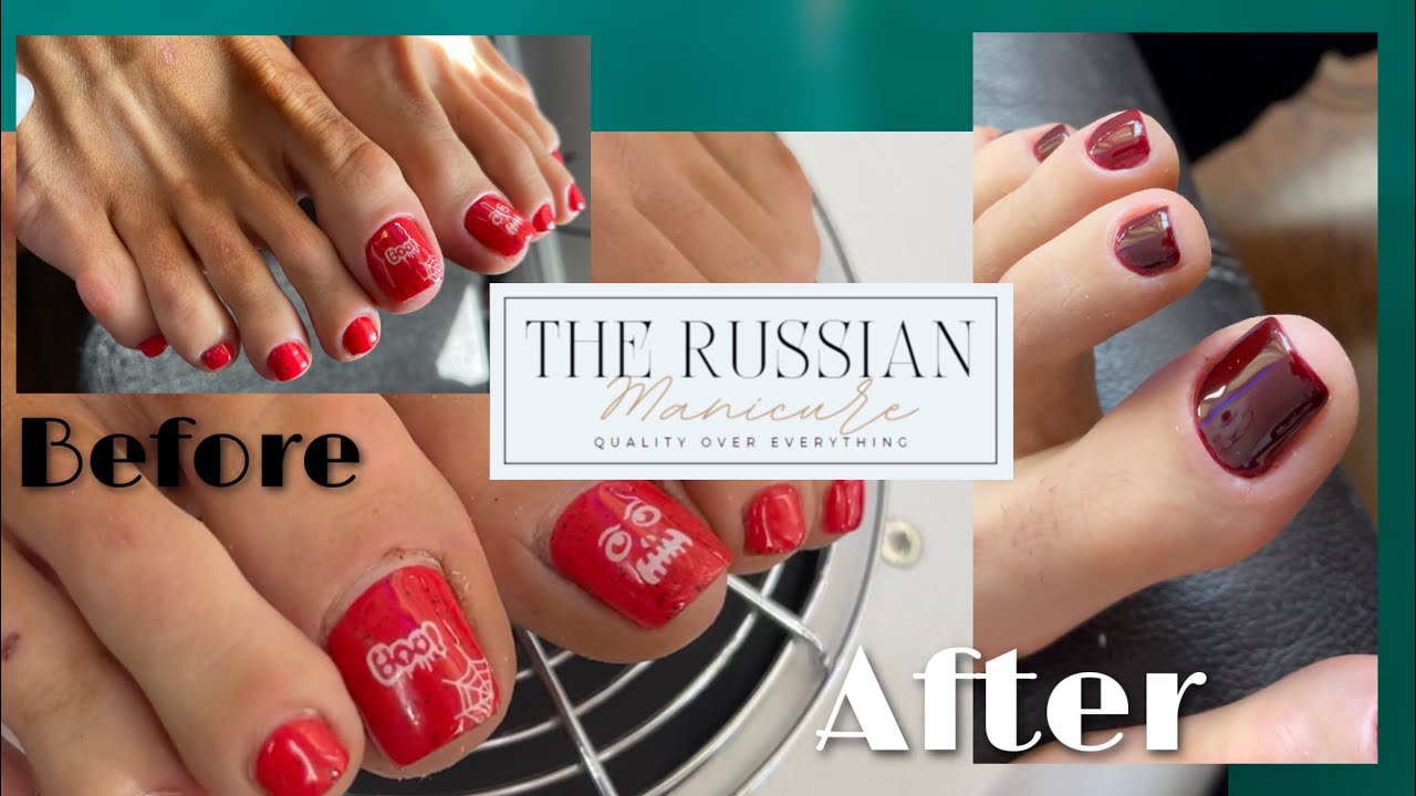 The Russian Pedicure (Full process)