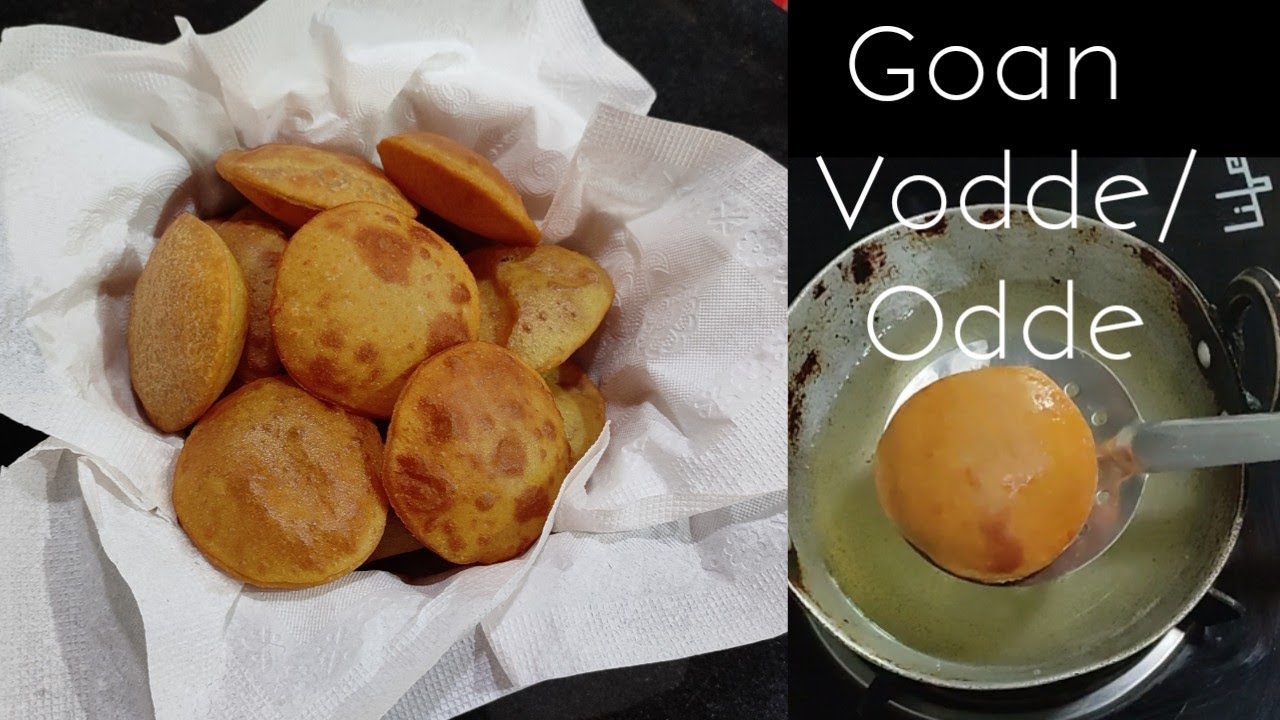 Goan Vodde/Odde| Sweet Puri recipe with jaggery & coconut milk😋
