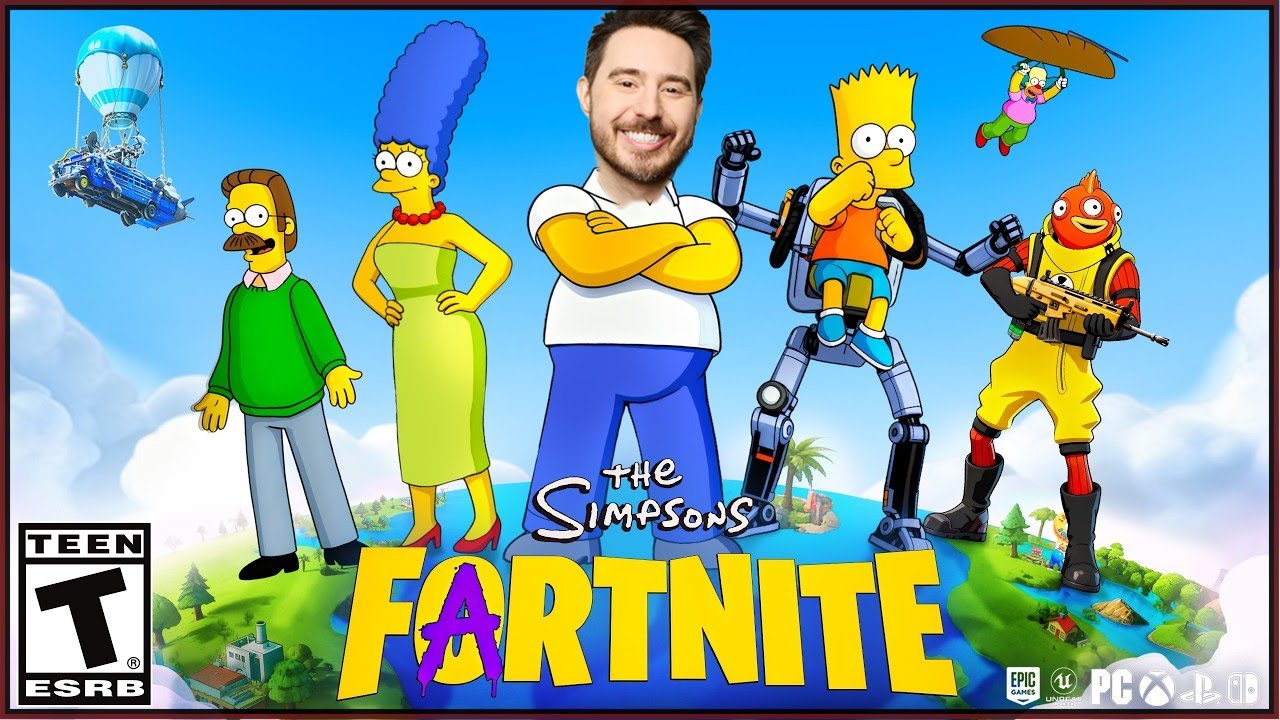 Simpsons Fortnite Stream!
