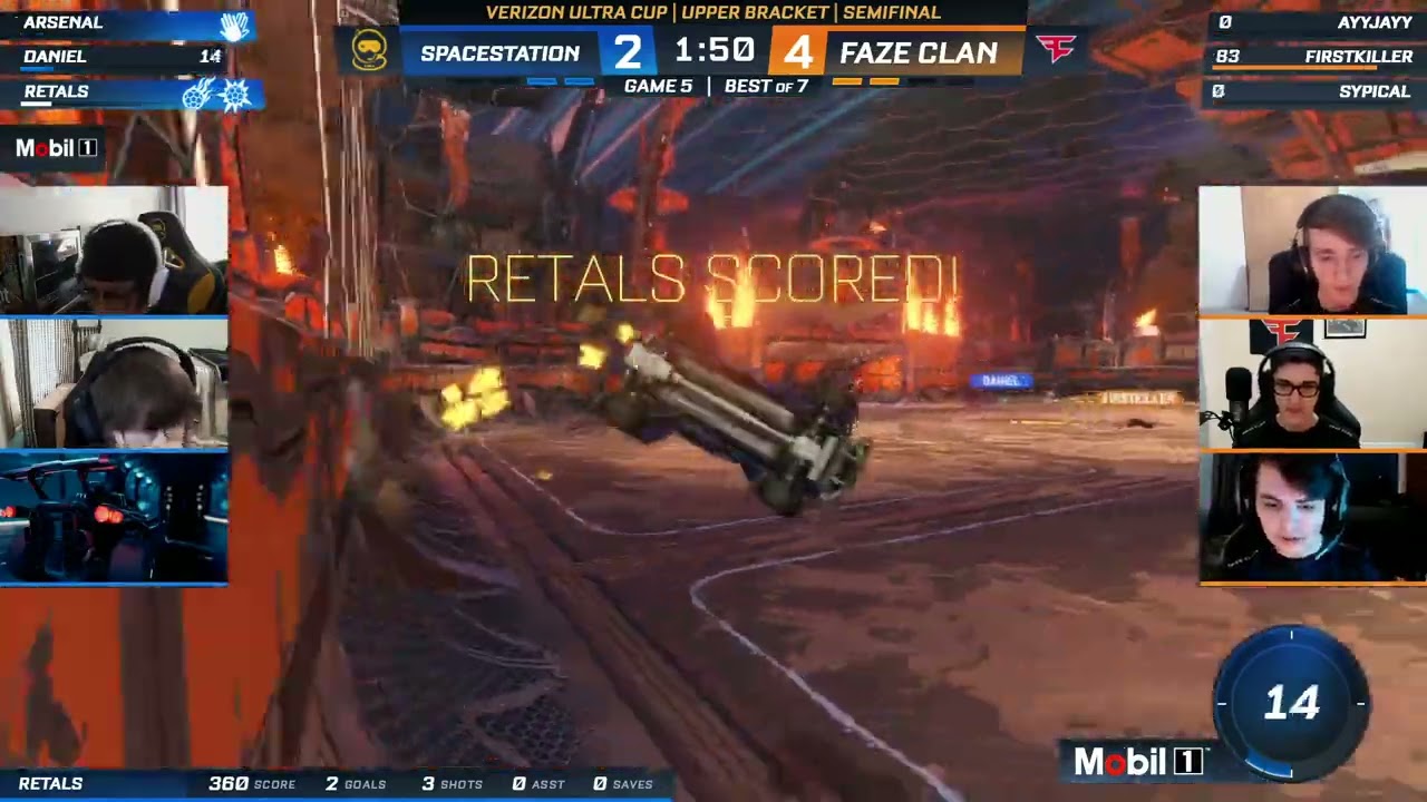 Arsenal to Retals | FaZe Clan vs. Spacestation Gaming | Verizon Ultra Cup | Day 2