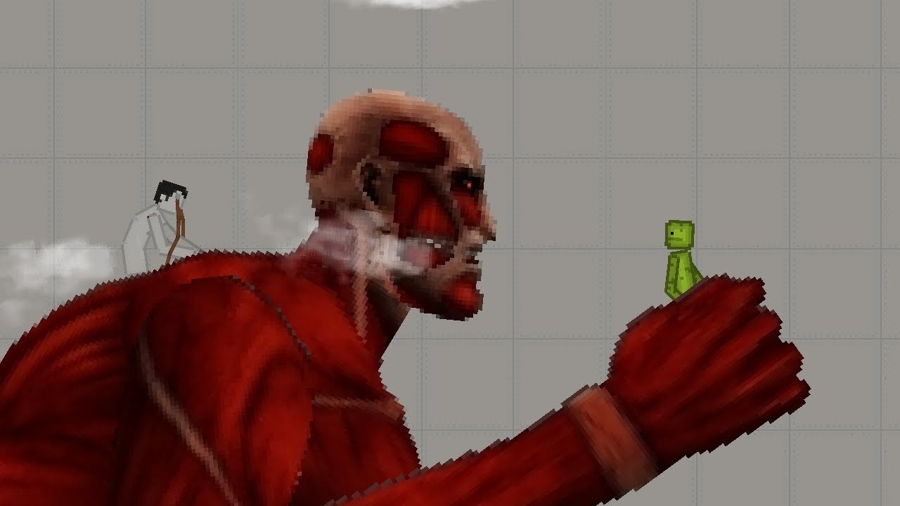 The colossal titan mod melon sandbox playground 
