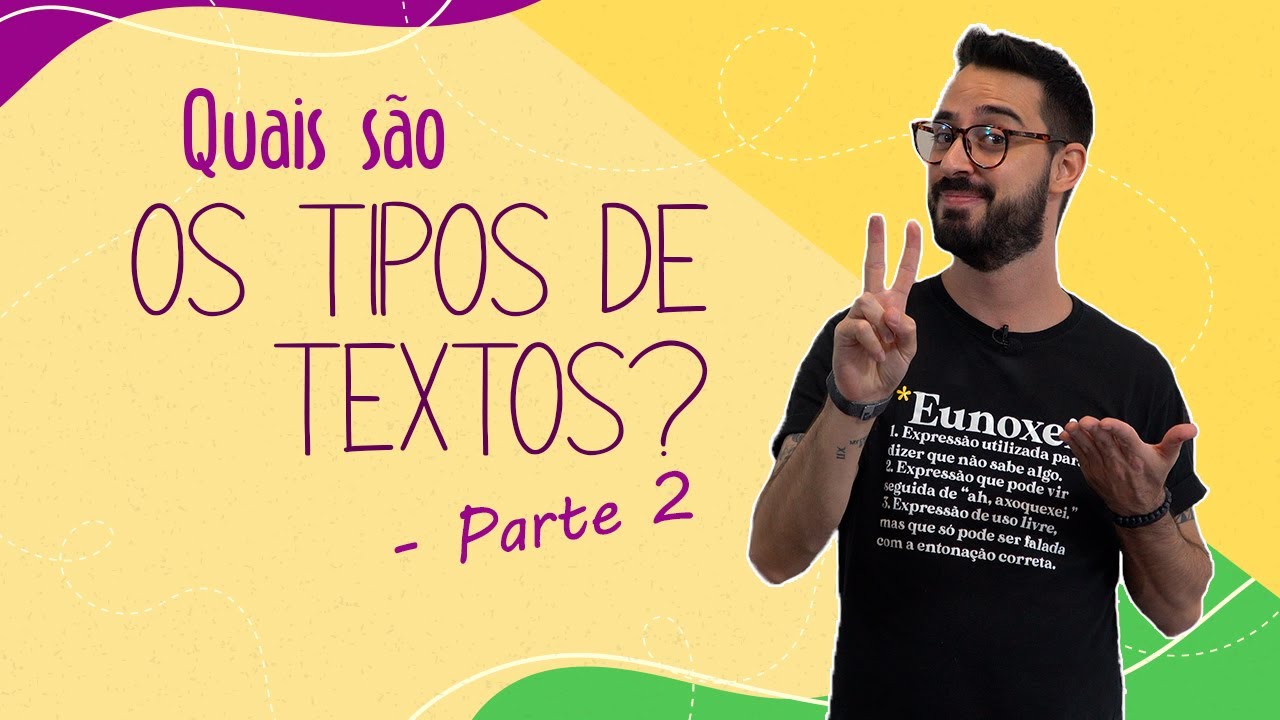 Quais são os Tipos de Textos? | Pt. 2 - ENCCEJA 2021