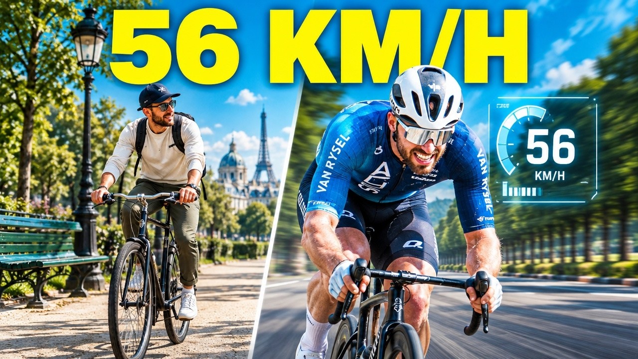UNE COURSE À 45km/h DANS PARIS!? DECOUVERTE DU FASTPACK DE LONGCHAMP avec @Jeune Cycliste Dynamique