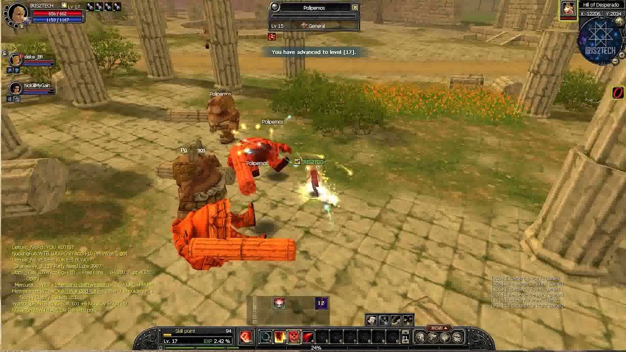 Origin Online|No Auto - No Taxi - Thử th&aacute;ch train tay max 110 (Ng&agrave;y #1) - Warlock - Cleric grind
