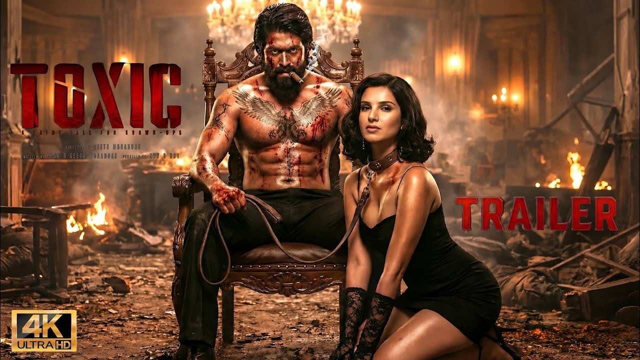 TOXIC (2026) Hindi Trailer | Rocking Star Yash | Fan Made 
