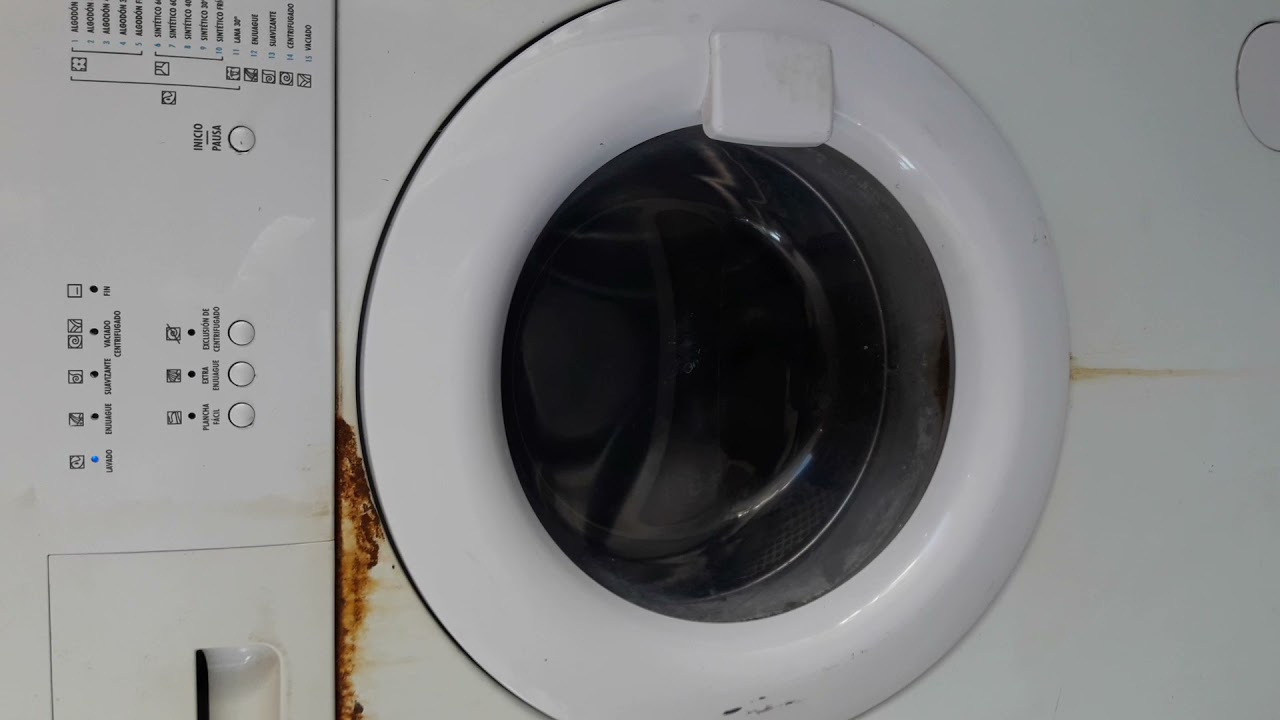 lavarropa carga agua pero no lava ni centrifuga...