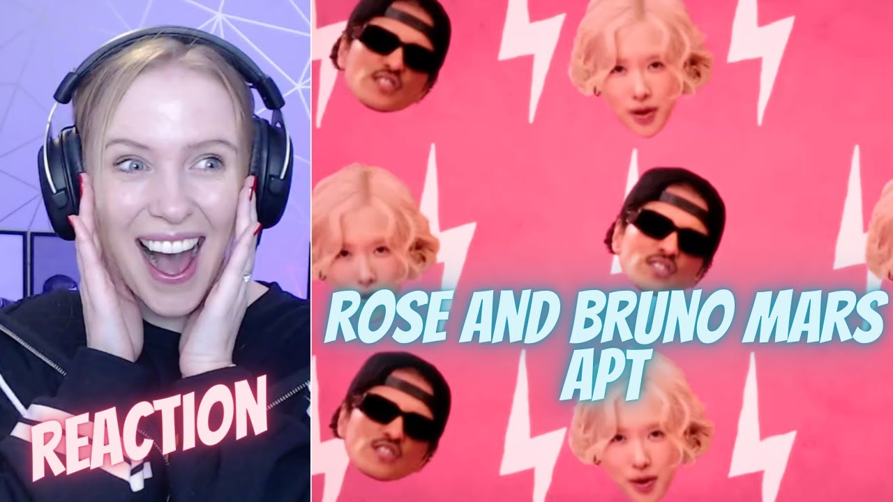 Finally! - Rose and Bruno Mars 'APT' Reaction