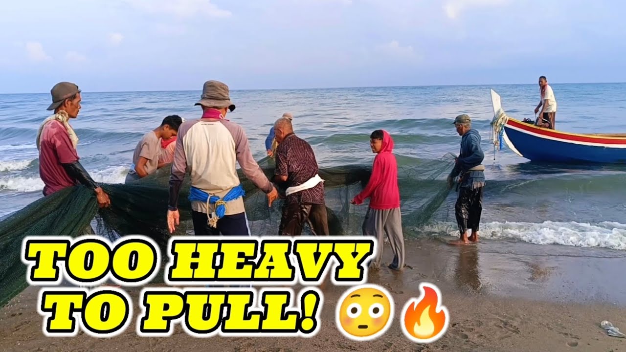 We Thought It Was Just Another Beach Pull… But This Net Was WAY Too Heavy! 😱🌊
