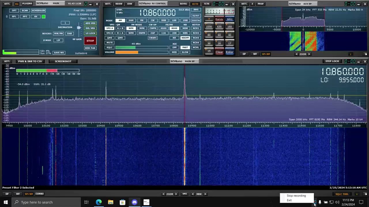 10860khz HM01 'Cuban Lady' Numbers Station