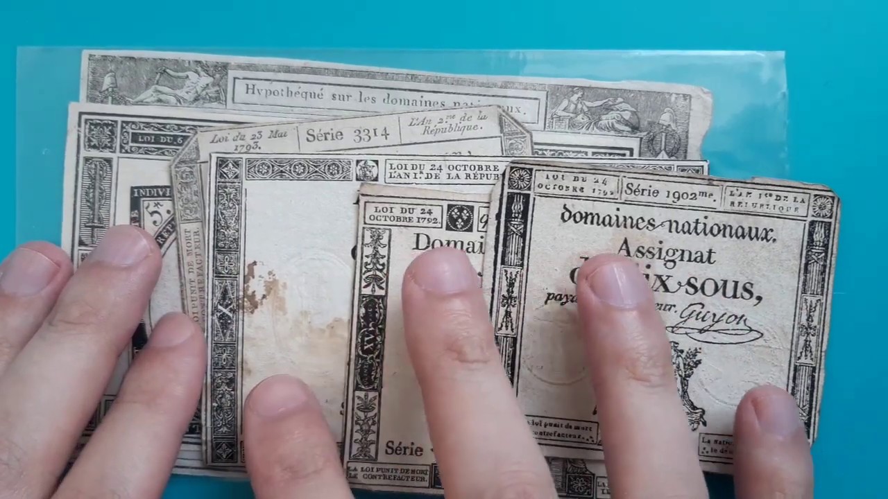 World banknotes - France - Assignats part 1