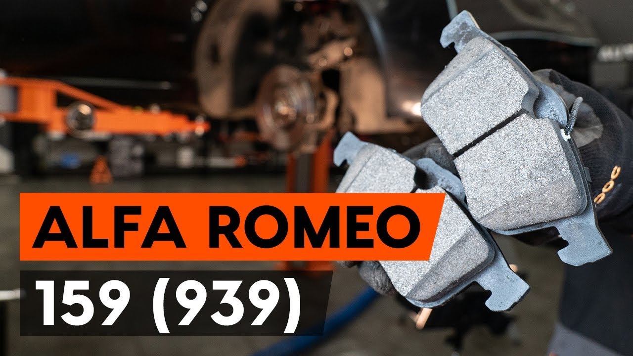 Cómo cambiar los pastillas de freno delantero en ALFA ROMEO 159 (939) [VÍDEO TUTORIAL DE AUTODOC]