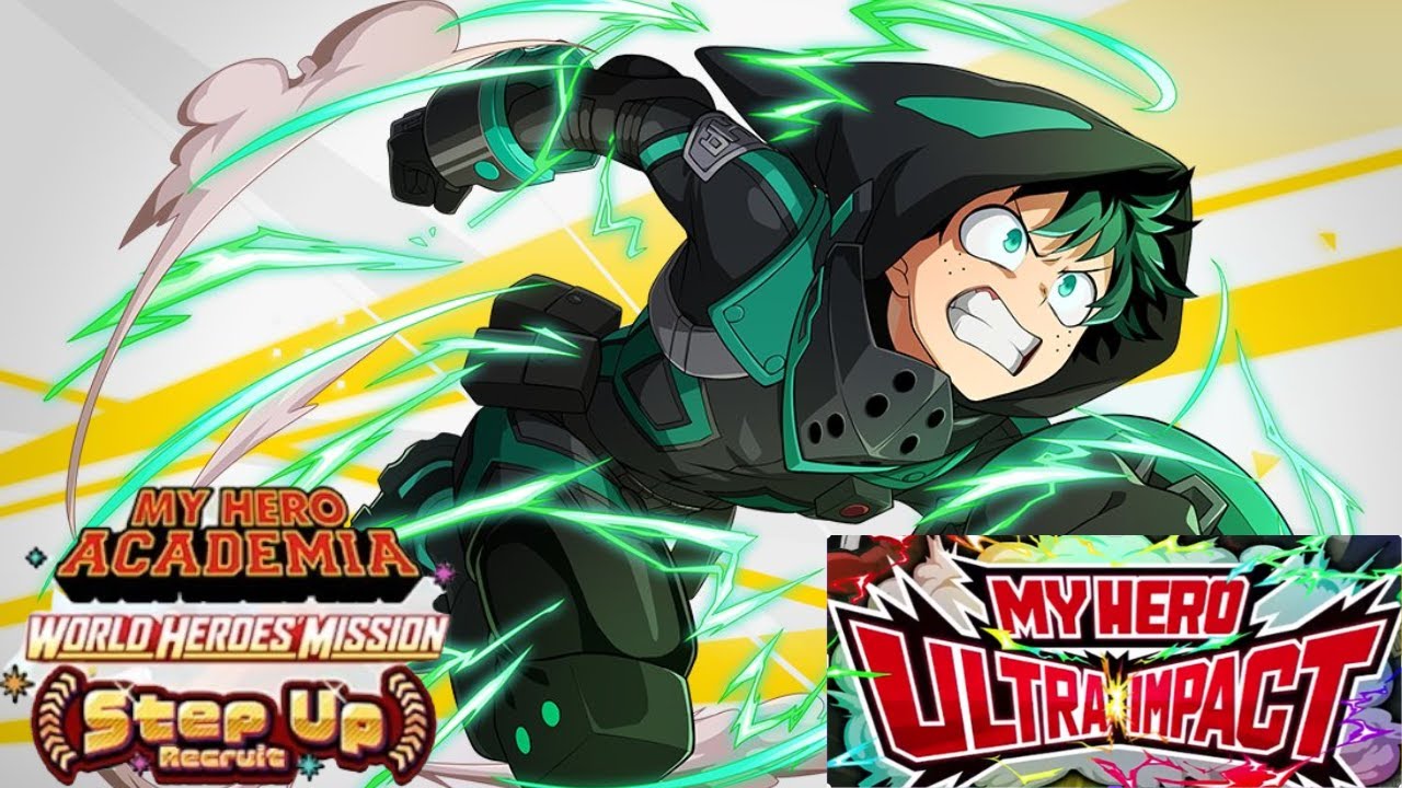 My Hero Ultra Impact (Global): My Hero Academia World Heroes Mission Step Up Recruit Summons