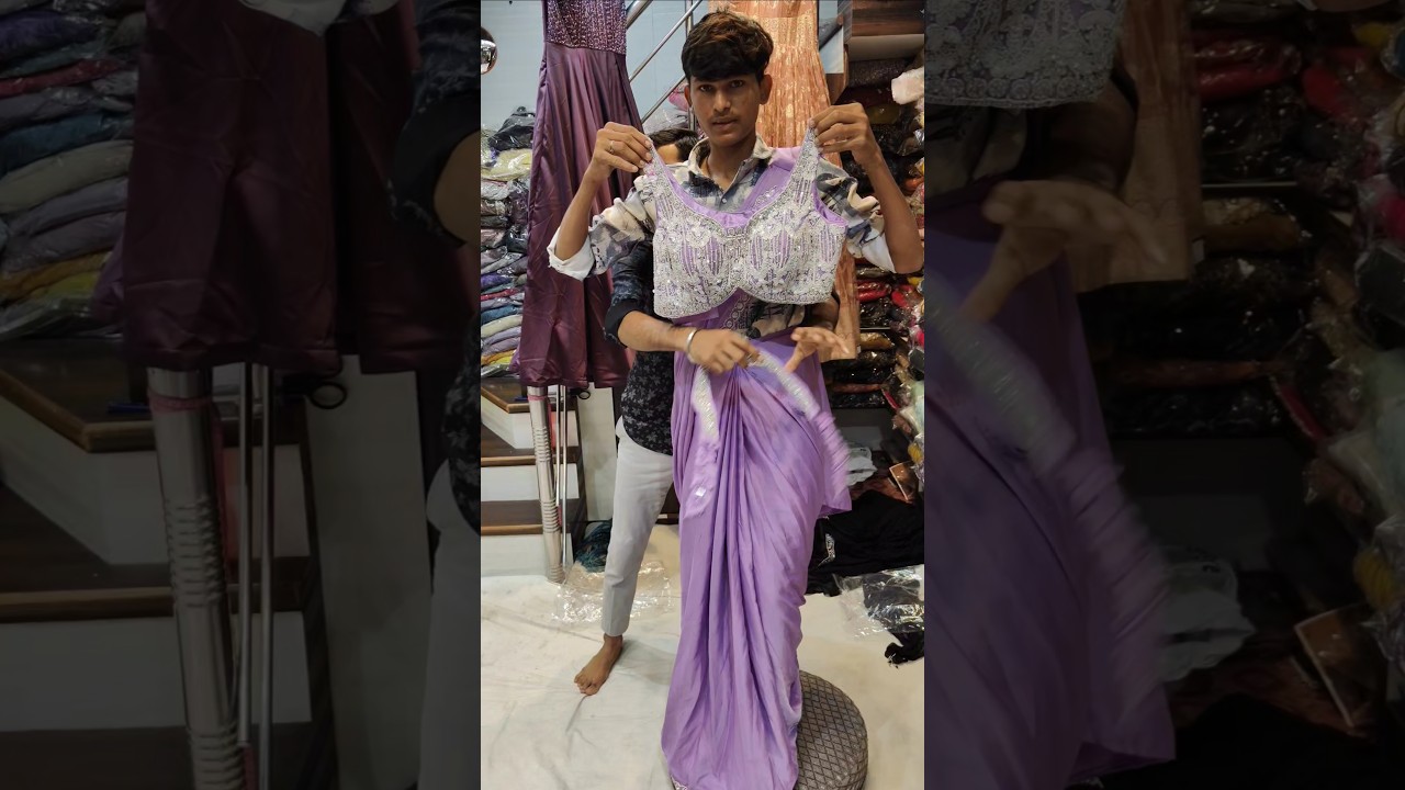 Lastest🔥Ready to wear saree shopping🛒 in Sowcarpet ❣️