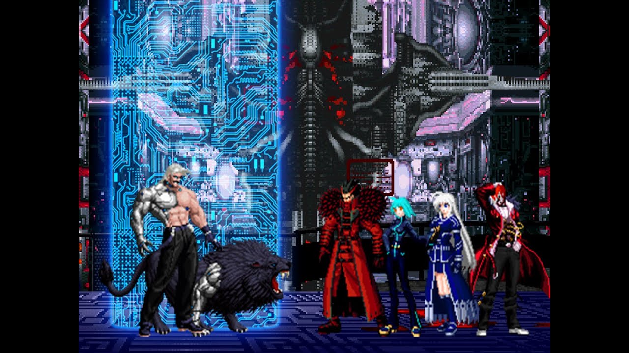 [KOF MUGEN] Cyborg Rugal-HUNTER U6746 VS YEN WANG&ARIYA&VOLTANGE ZEROKO&OROCHI IORI XIV