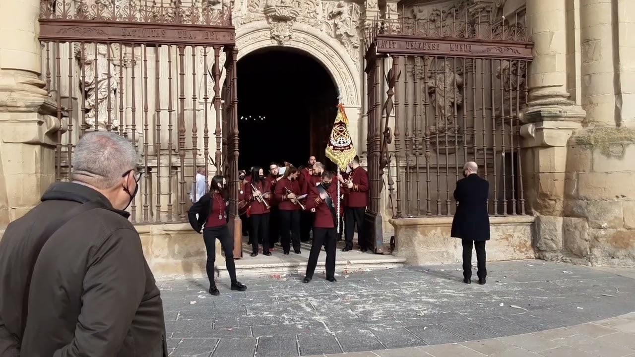 salida de bandas en el 11 certamen de bandas en la concatedral de logroño